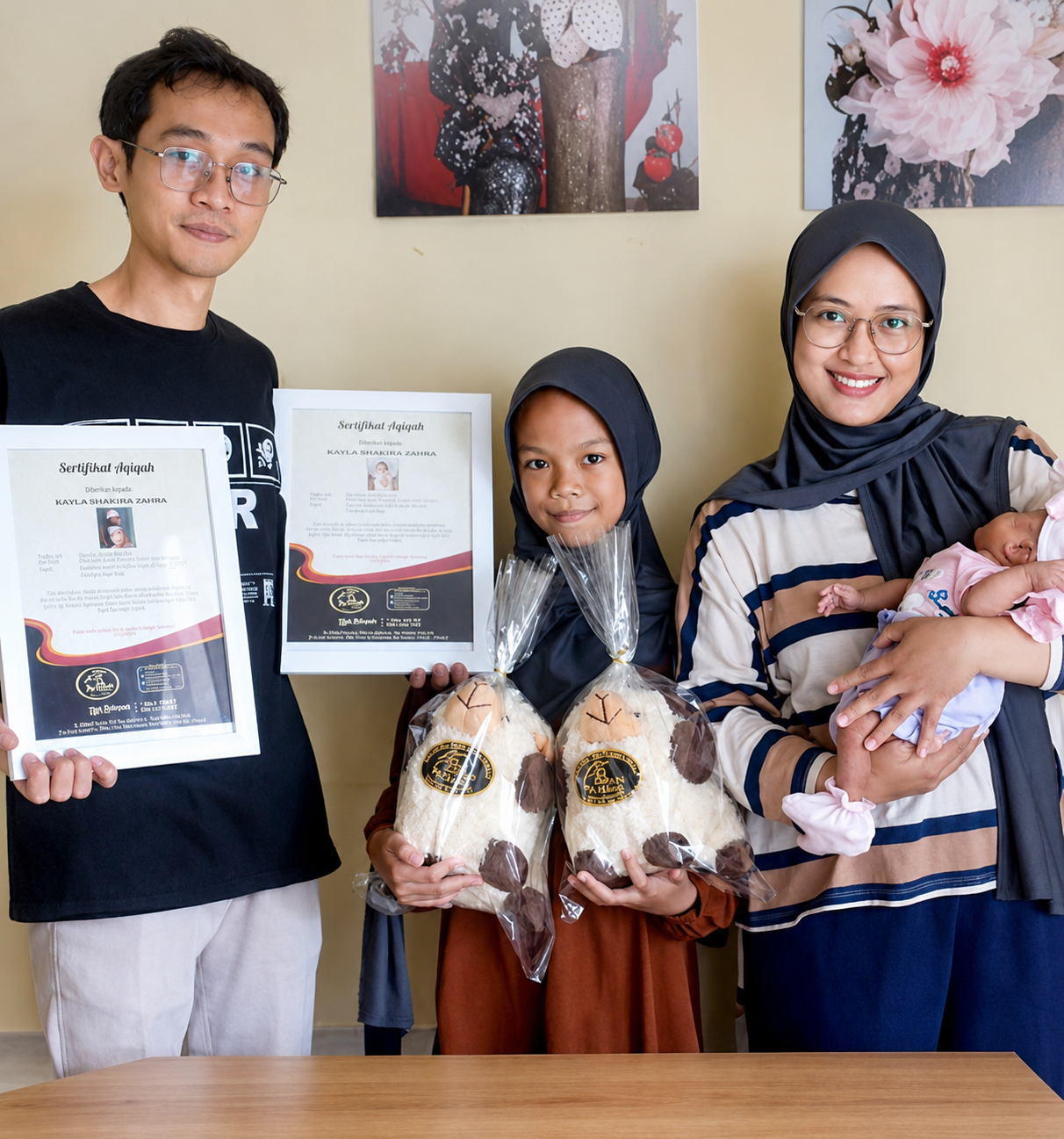 Aqiqah Rasa Premium, Bonusnya Bikin Gemes! Ini Dia Kejutan dari Farhan Aqiqah